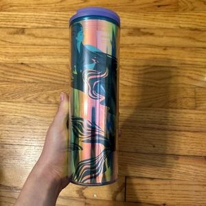 Rainbow oil slick mermaid starbucks tumblr nwt